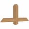 Ekena Millwork Eugene Smooth Timber Gable Bracket, Western Red Cedar, 36"W x 16"H x 3 1/2"D x 3 1/2"F, 11/12 Pitch GBW036X16X0404EUG00SWR - alternate 2